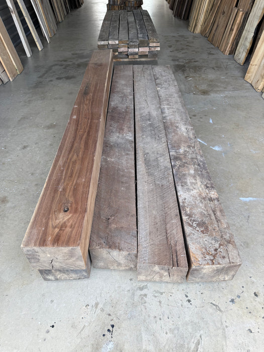 Reclaimed Black Walnut Beams