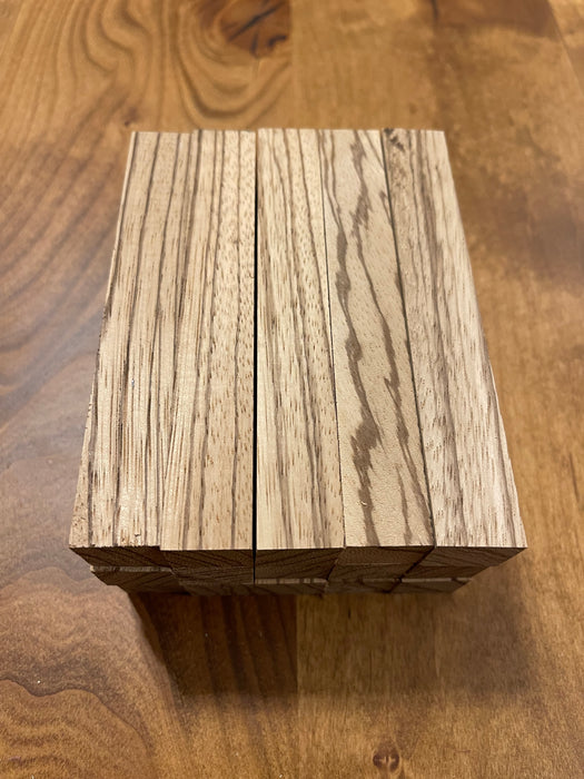 Zebrawood Pen Blanks