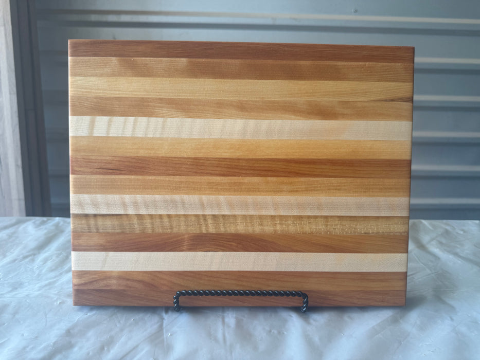 Rustic Mixed Species Edge Grain Cutting Boards