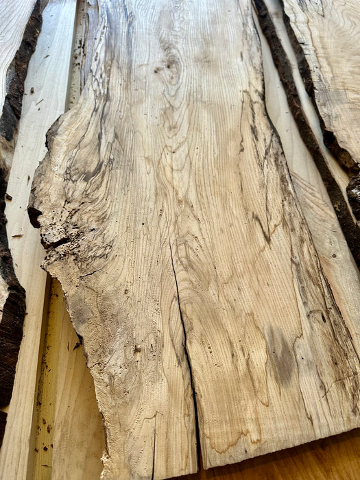 Live Edge Spalted Hackberry