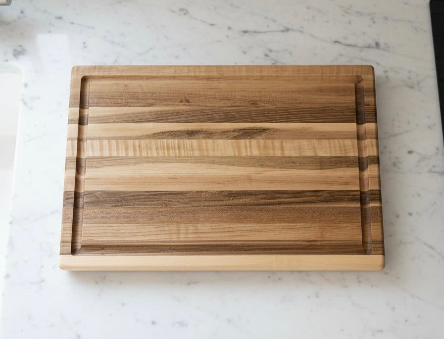 Rustic Edge Grain Cutting Boards