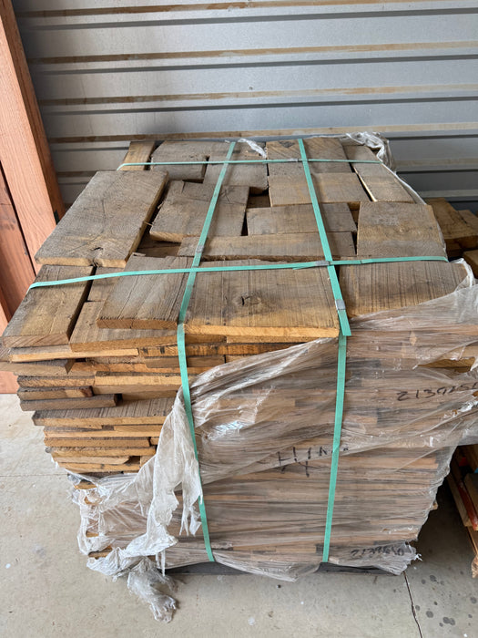 588BF 4/4 White Oak Cut-Off’s Pallet