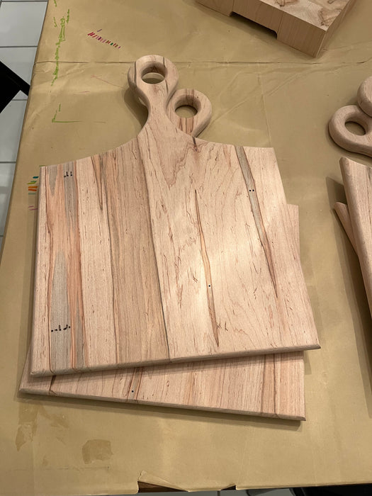 Ambrosia Maple Paddle Board Style Serving Trays