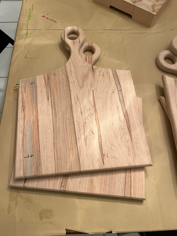 Ambrosia Maple Paddle Board Style Serving Trays
