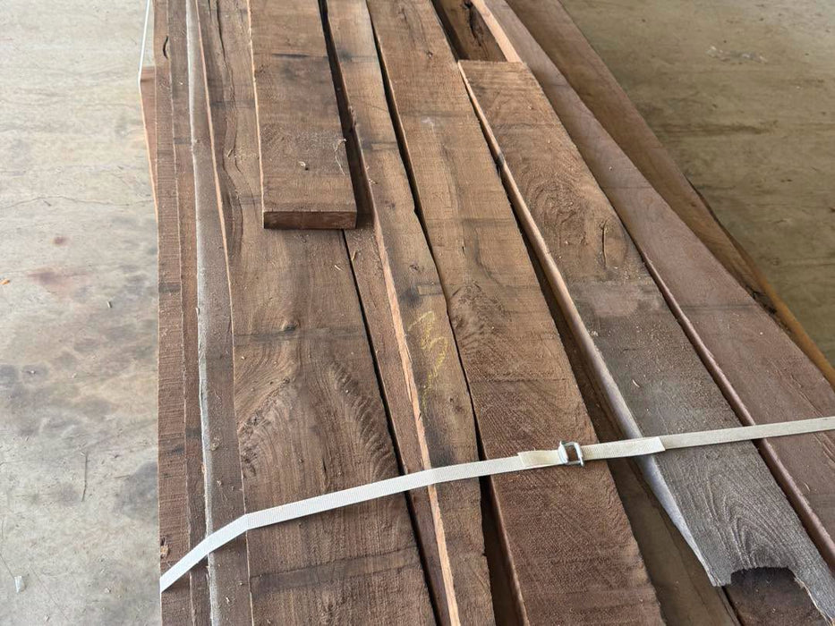 610BF 5/4 R/S Rustic Black Walnut Bundle