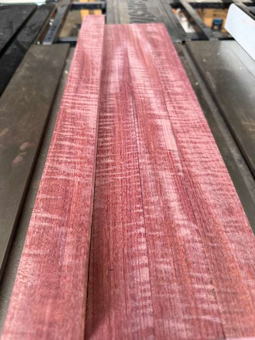 Curly Purple Heart Cutting Board Blanks