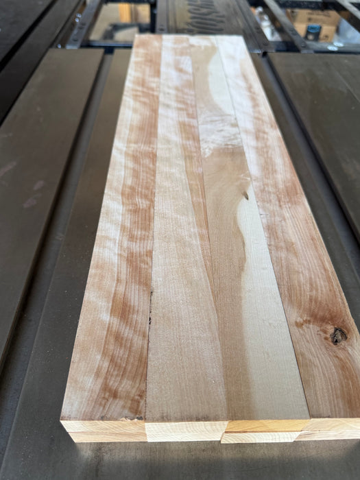 Curly Hard Maple Cutting Board Blanks