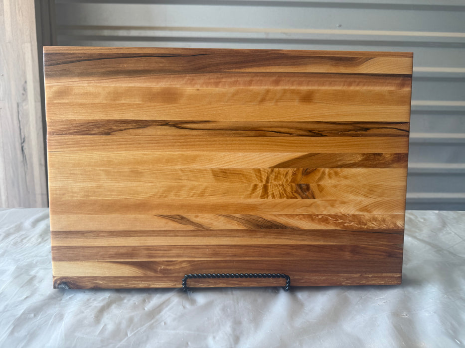 Rustic Mixed Species Edge Grain Cutting Boards