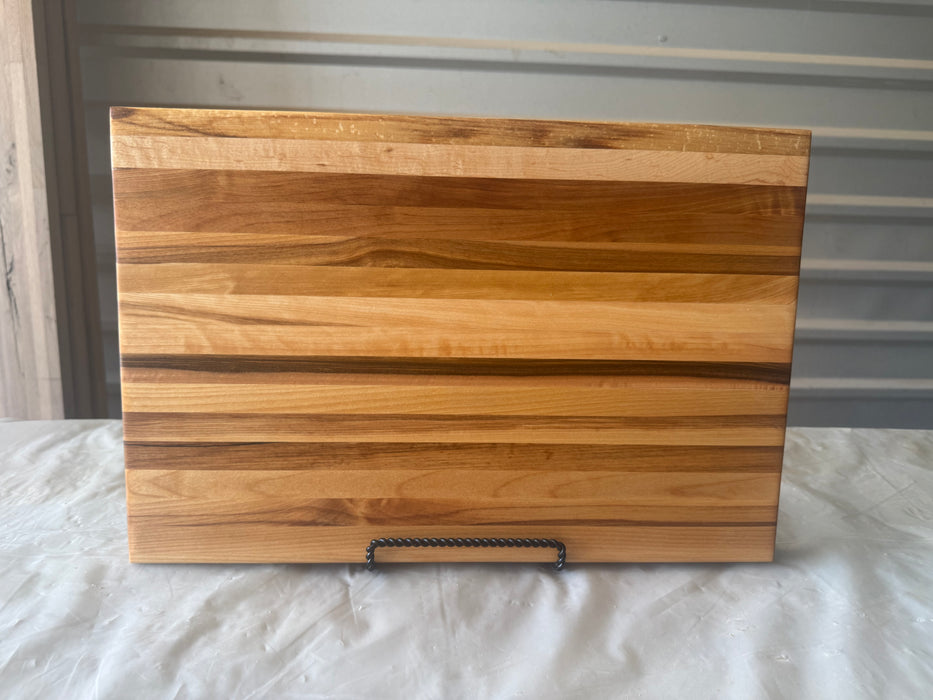 Rustic Mixed Species Edge Grain Cutting Boards