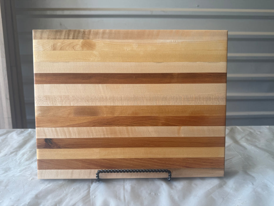 Rustic Mixed Species Edge Grain Cutting Boards