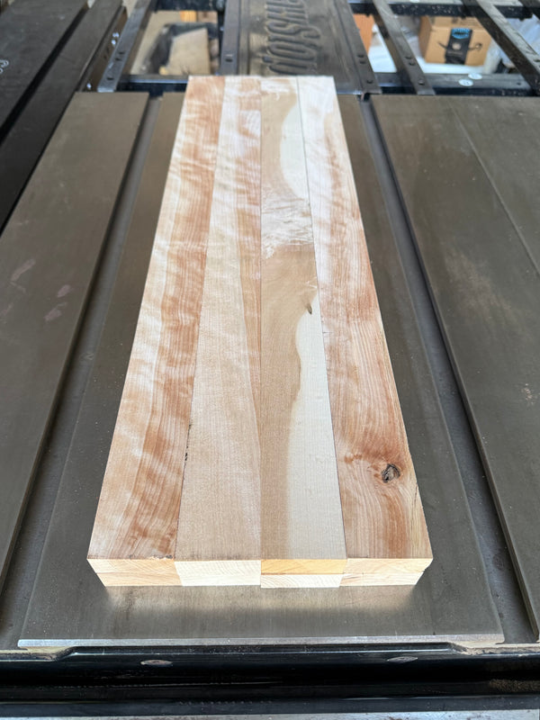 Hard Curly Maple Cutting Board Blanks