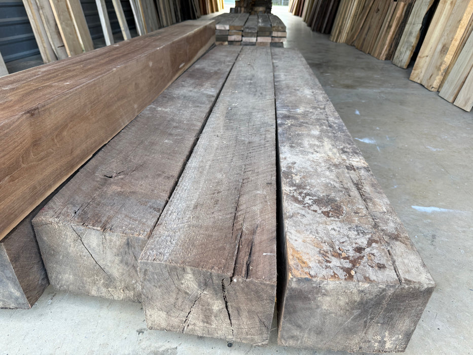 Reclaimed Black Walnut Beams