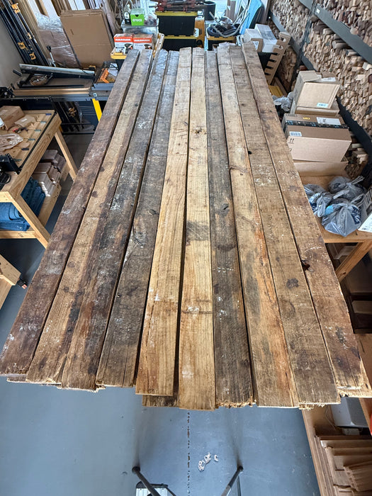 Reclaimed Longleaf Pine Lumber
