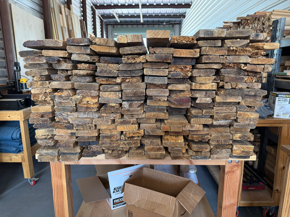 Reclaimed Longleaf Pine Lumber
