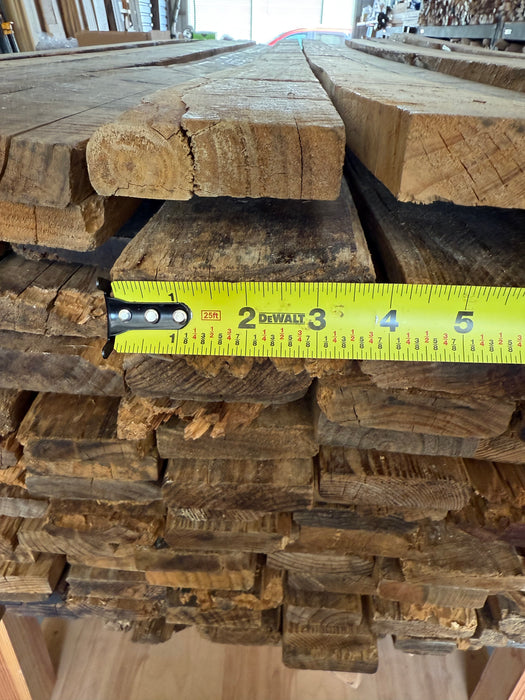 Reclaimed Longleaf Pine Lumber