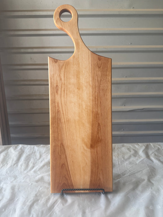 Rustic Hard Maple Serving Trays w/ Handles