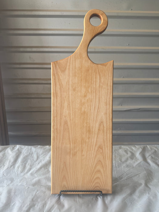 Rustic Hard Maple Serving Trays w/ Handles