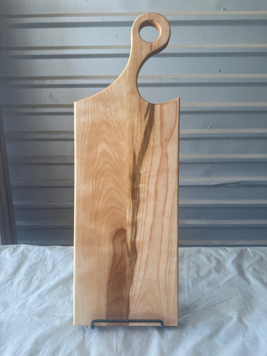 Rustic Hard Maple Serving Trays w/ Handles