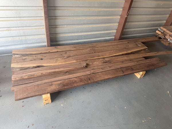 60BF 6/4 S2S Rustic Black Walnut Pack