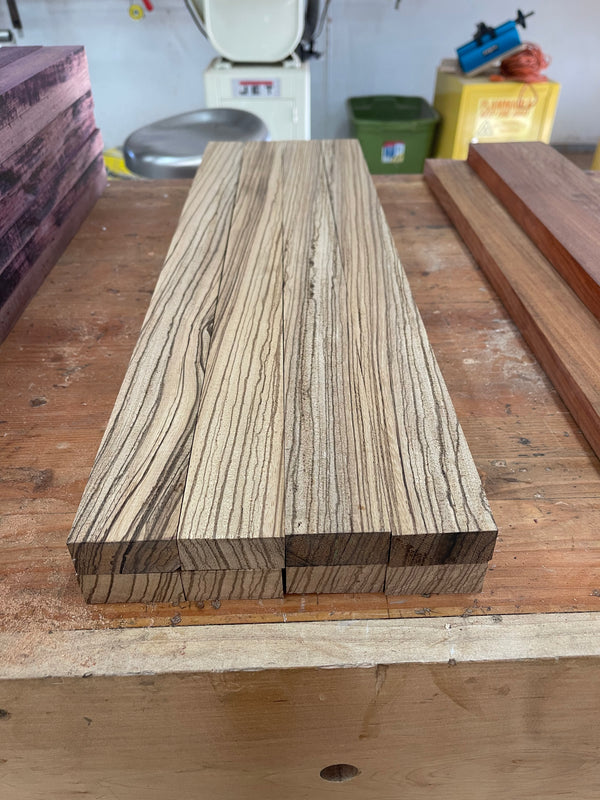 Zebrawood Cutting Board Blanks