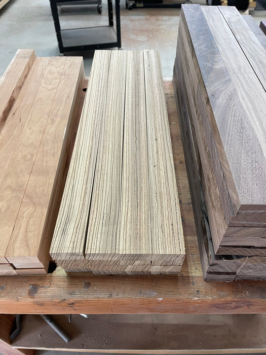 Zebrawood Cutting Board Blanks