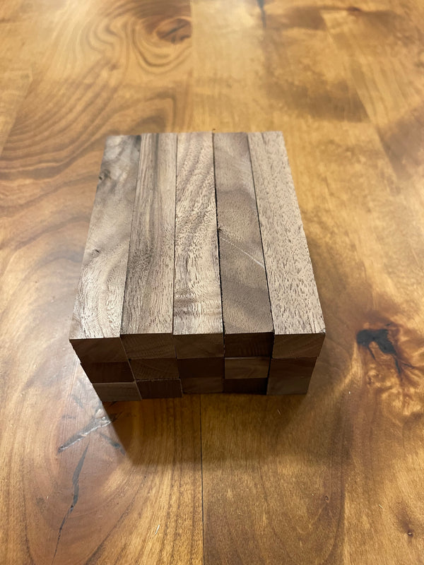 Black Walnut Pen Blanks