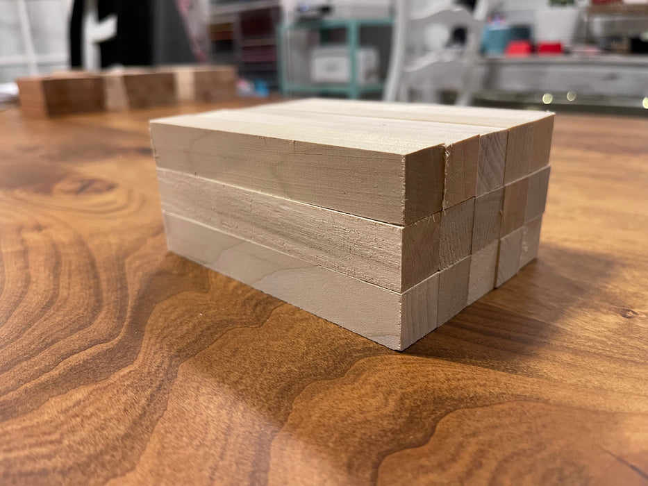 Hard White Maple Pen Blanks