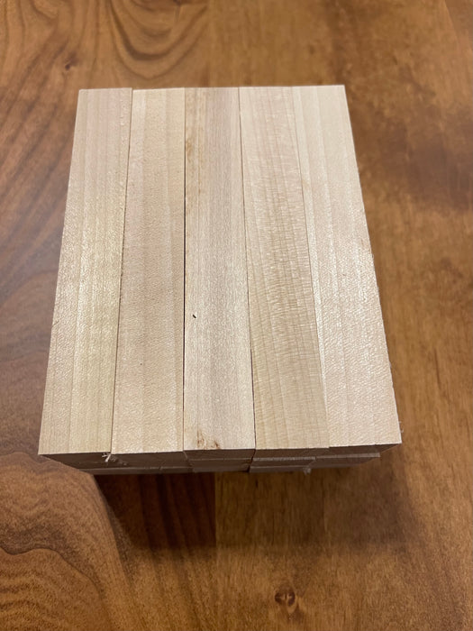 Hard White Maple Pen Blanks