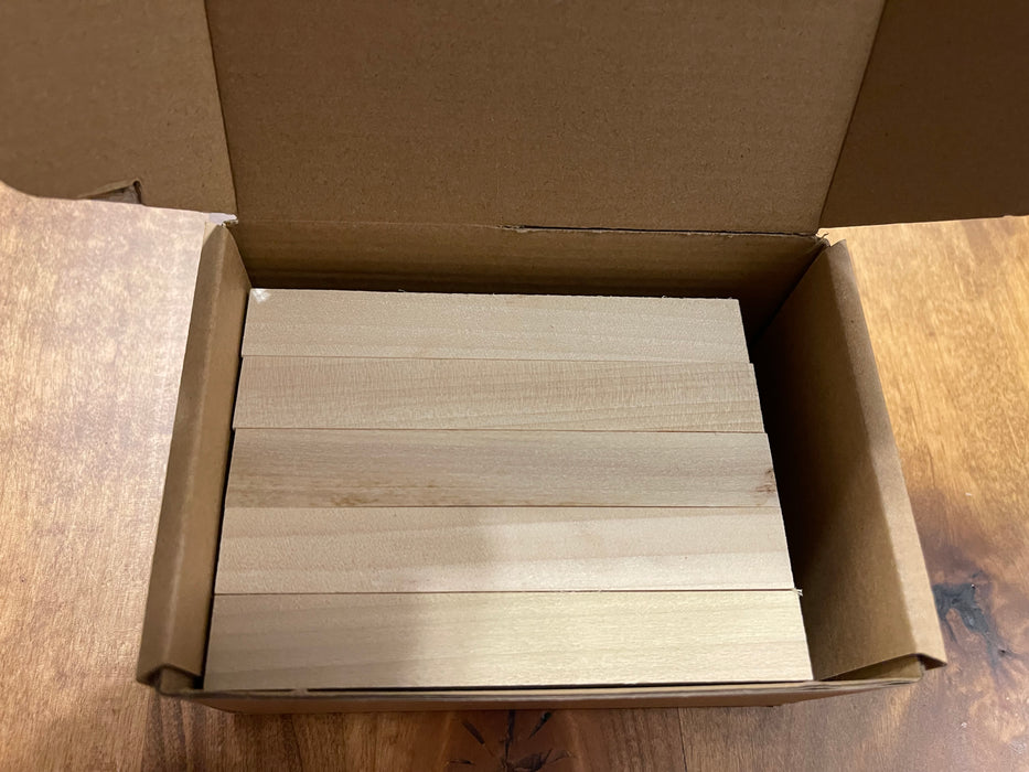 Hard White Maple Pen Blanks