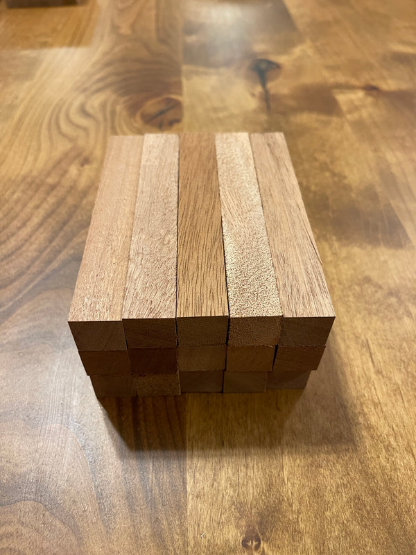 African Mahogany Pen Blanks