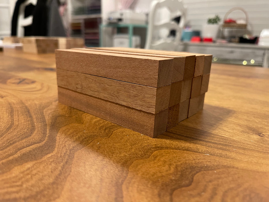 African Mahogany Pen Blanks