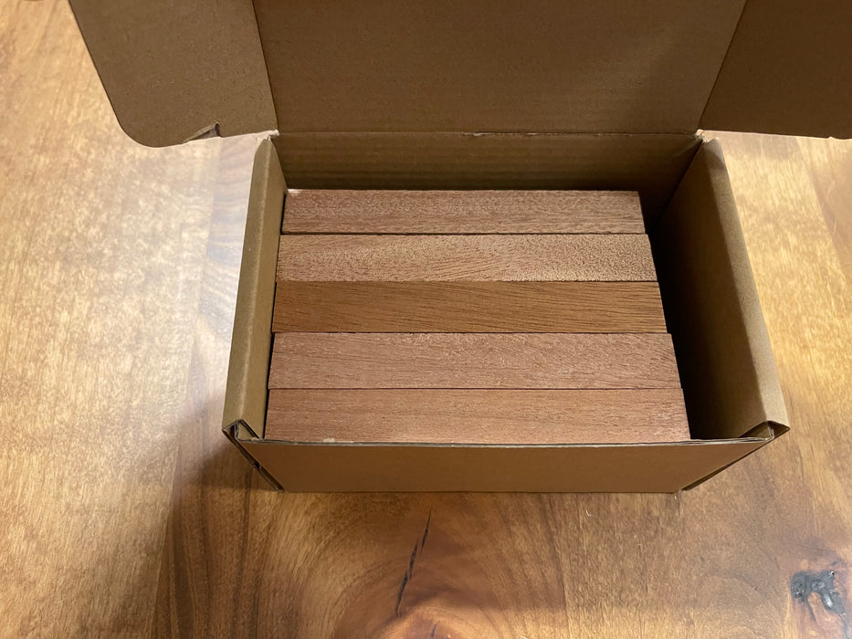 African Mahogany Pen Blanks