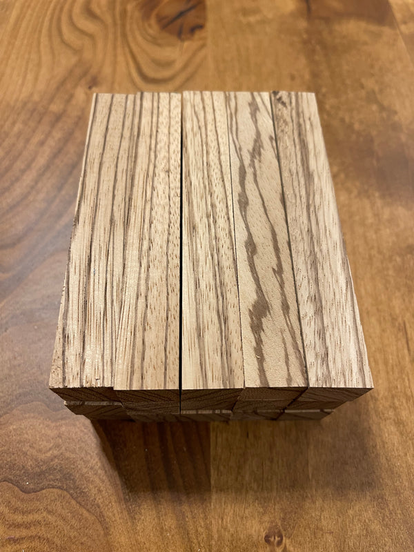 Zebrawood Pen Blanks
