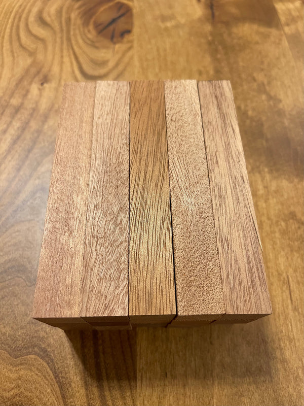 African Mahogany Pen Blanks
