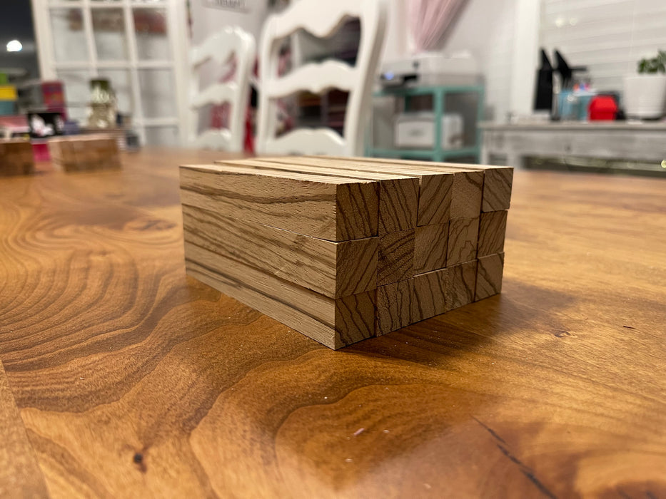 Zebrawood Pen Blanks